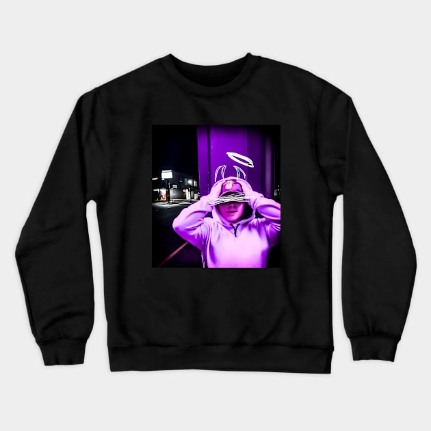 Demons&Angels Crewneck Sweatshirt by Anyabrillant